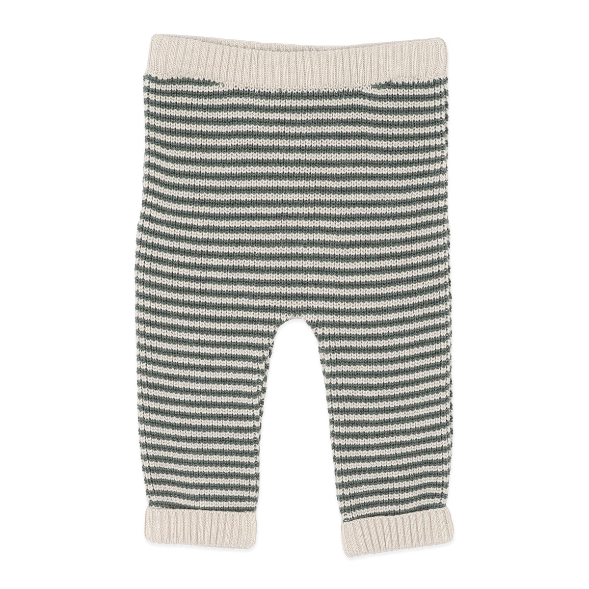 OTTO STRIPE ORGANIC KNITTED LEGGINGS