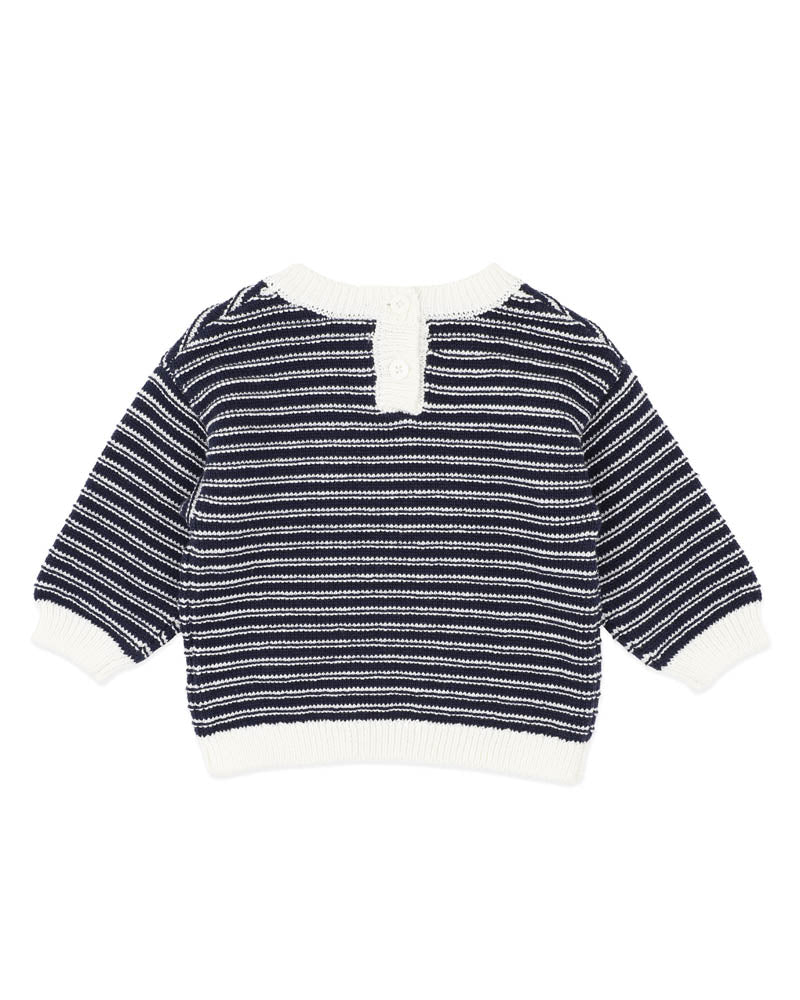 JAKE STRIPE KNITTED JUMPER