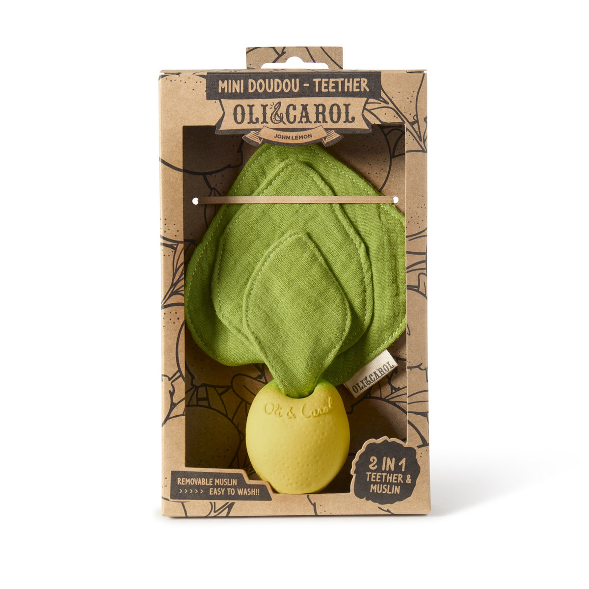 John Lemon Mini Doudou | Teether