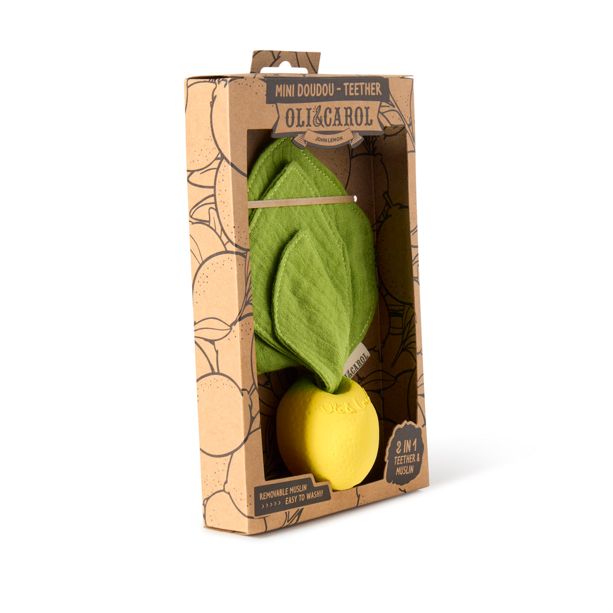 John Lemon Mini Doudou | Teether
