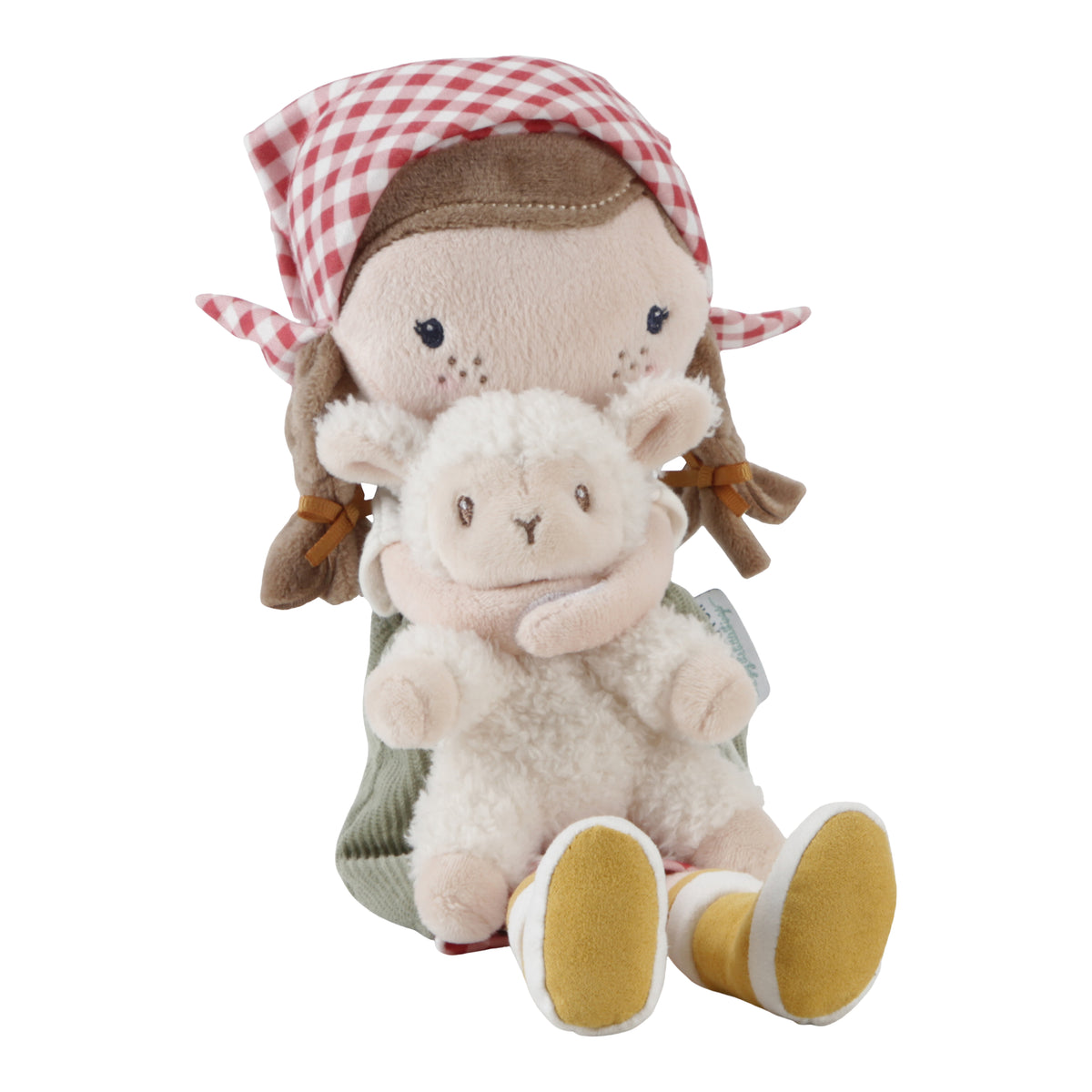 Cuddle Doll Farmer Rosa With Sheep | 35cm