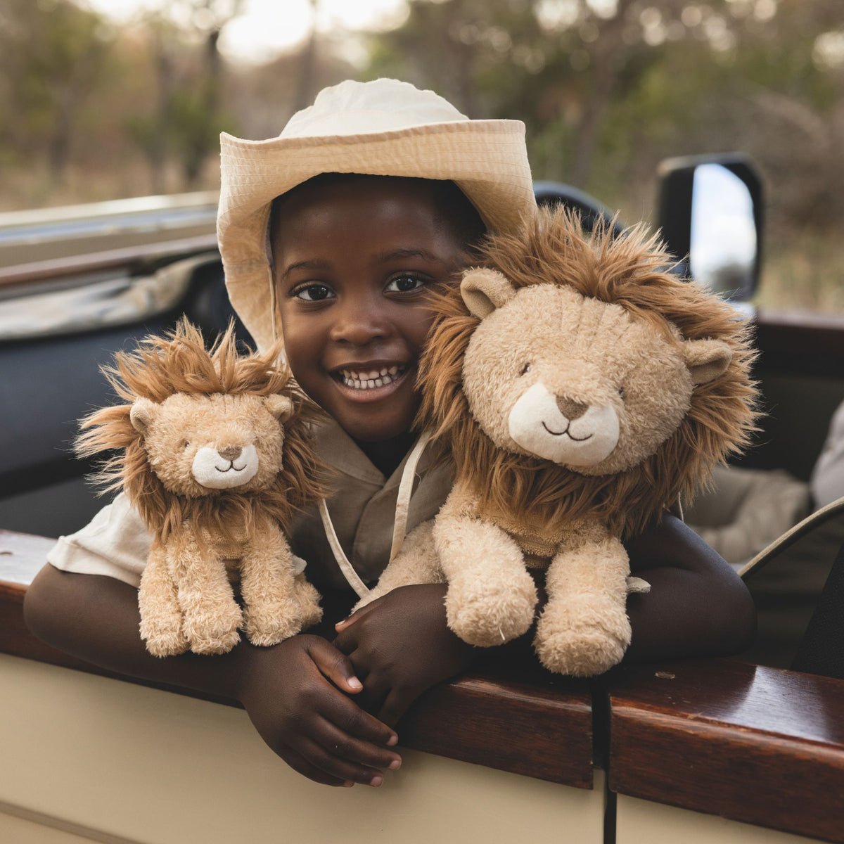 Safari Friends Cuddle Lion - 17cm