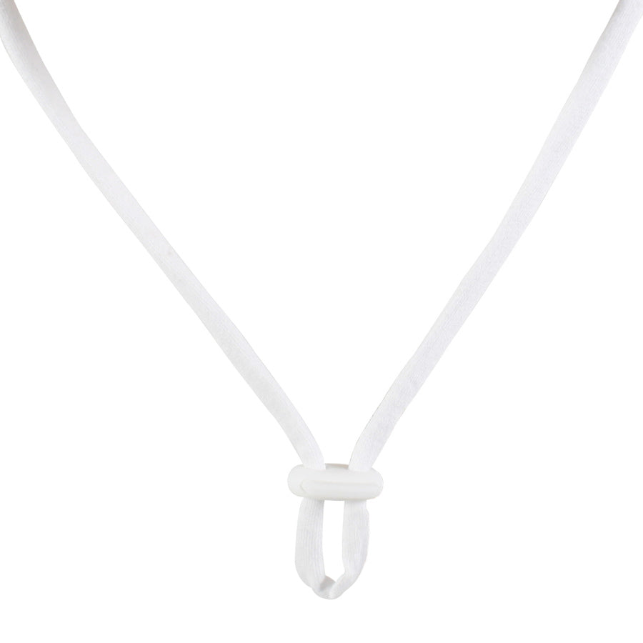 Legionnaire Flap Hat | Ruffle Trim 'White'