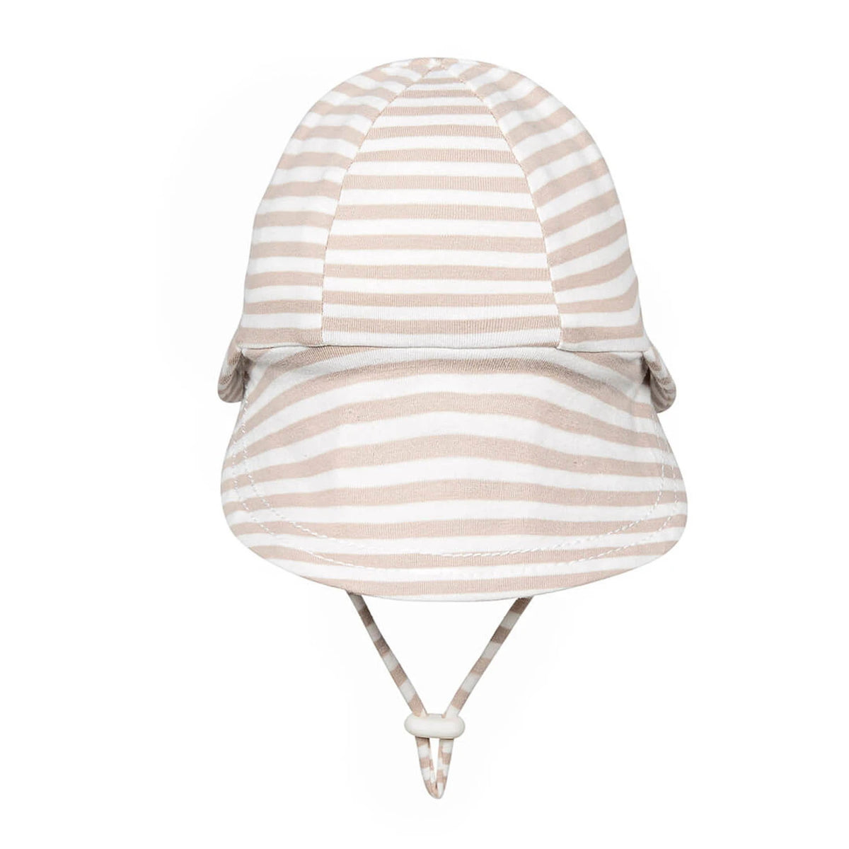 Legionnaire Flap Sun Hat | Natural Stripe