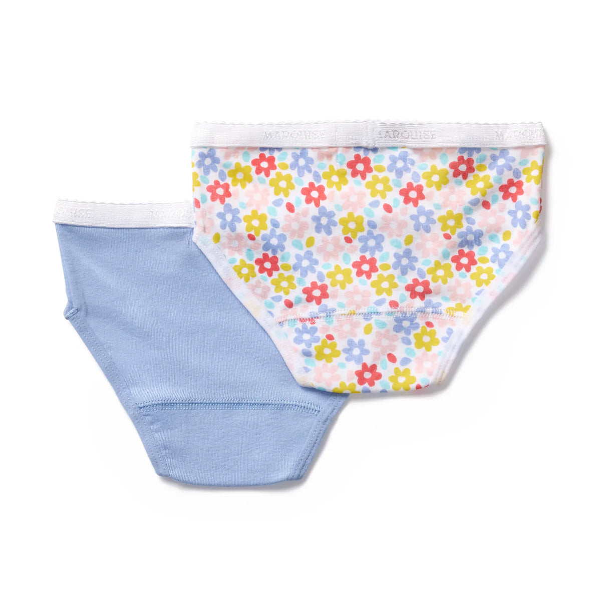 Blue Floral Underwear 2 Pack