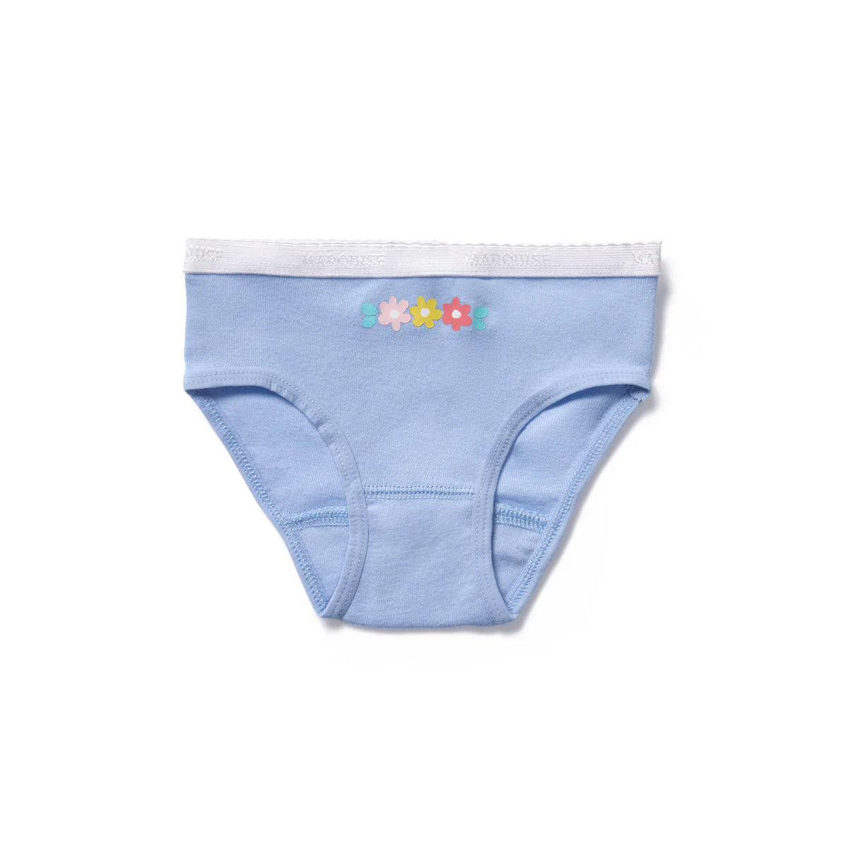 Blue Floral Underwear 2 Pack