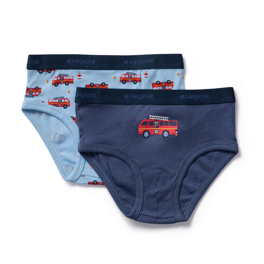 Fire Truck Underwear 2 Pack