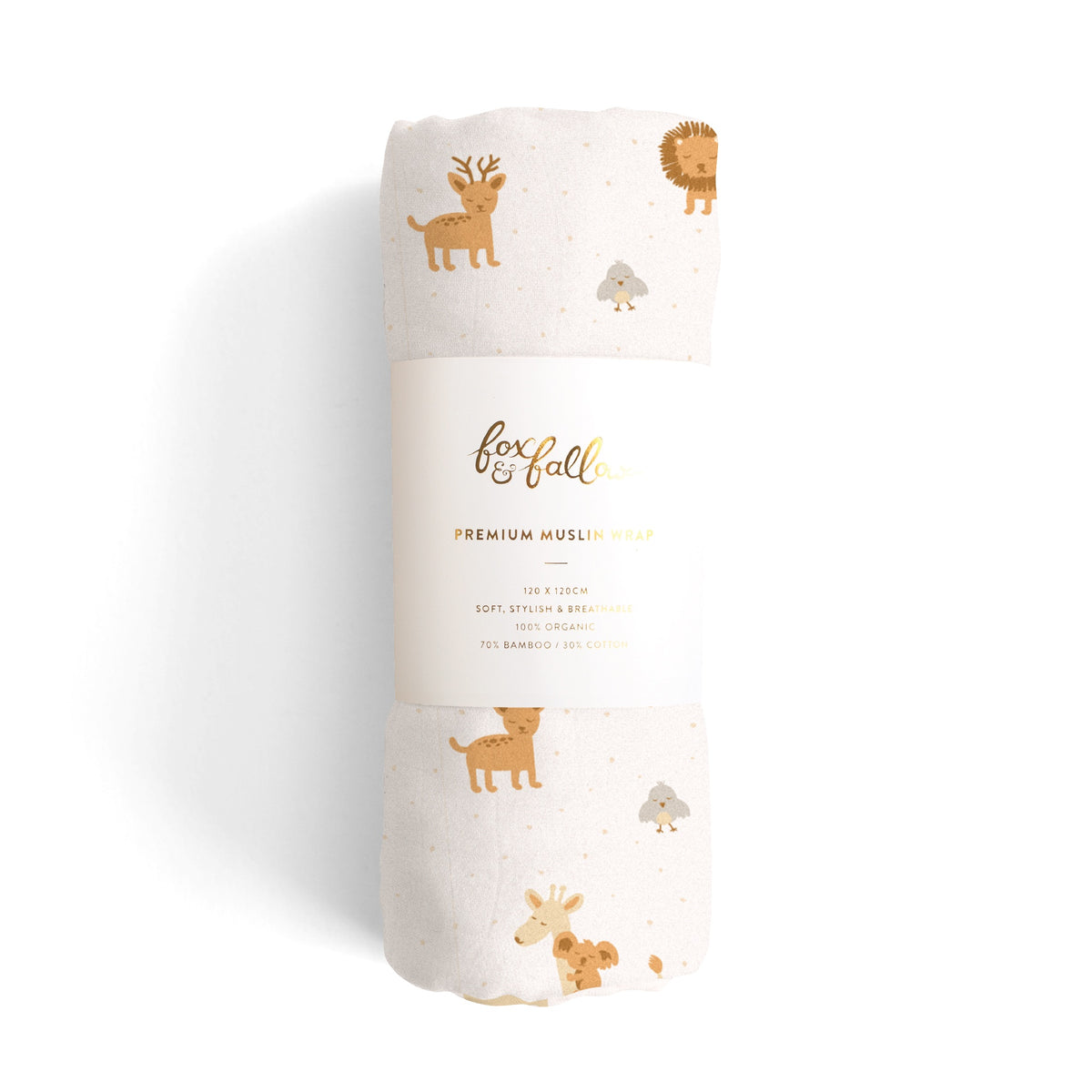 Welcome Party Organic Muslin Wrap Swaddle