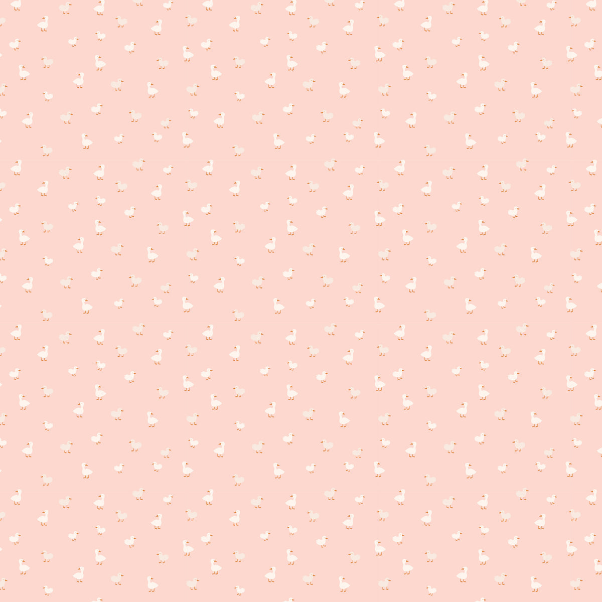 Pink Ducks Muslin Wrap Swaddle