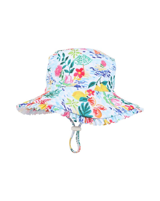 Addison Swim Hat w quick release neck tie