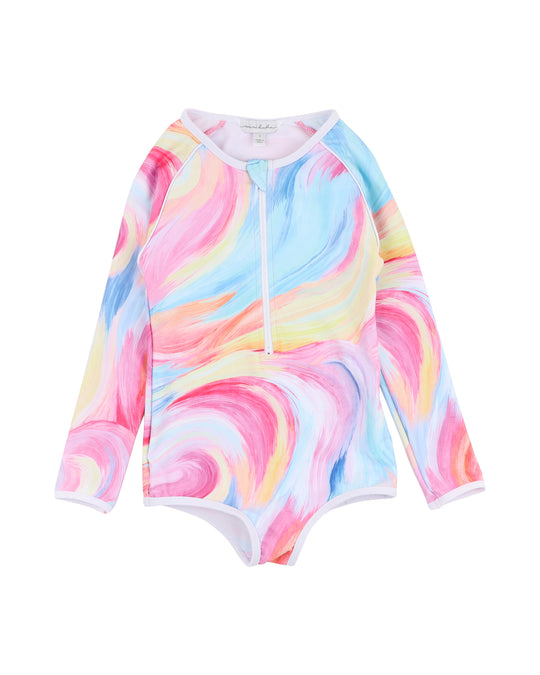 Cali Print LS Rash Suit