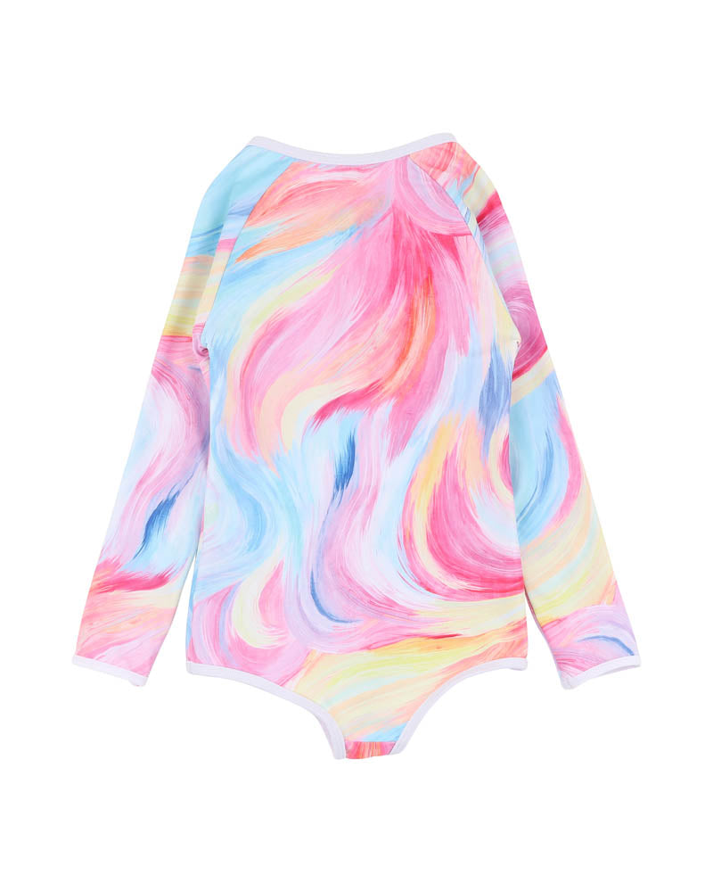 Cali Print LS Rash Suit