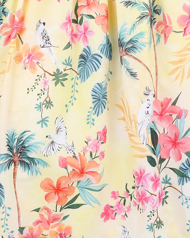 Milana Yellow Resort Sundress