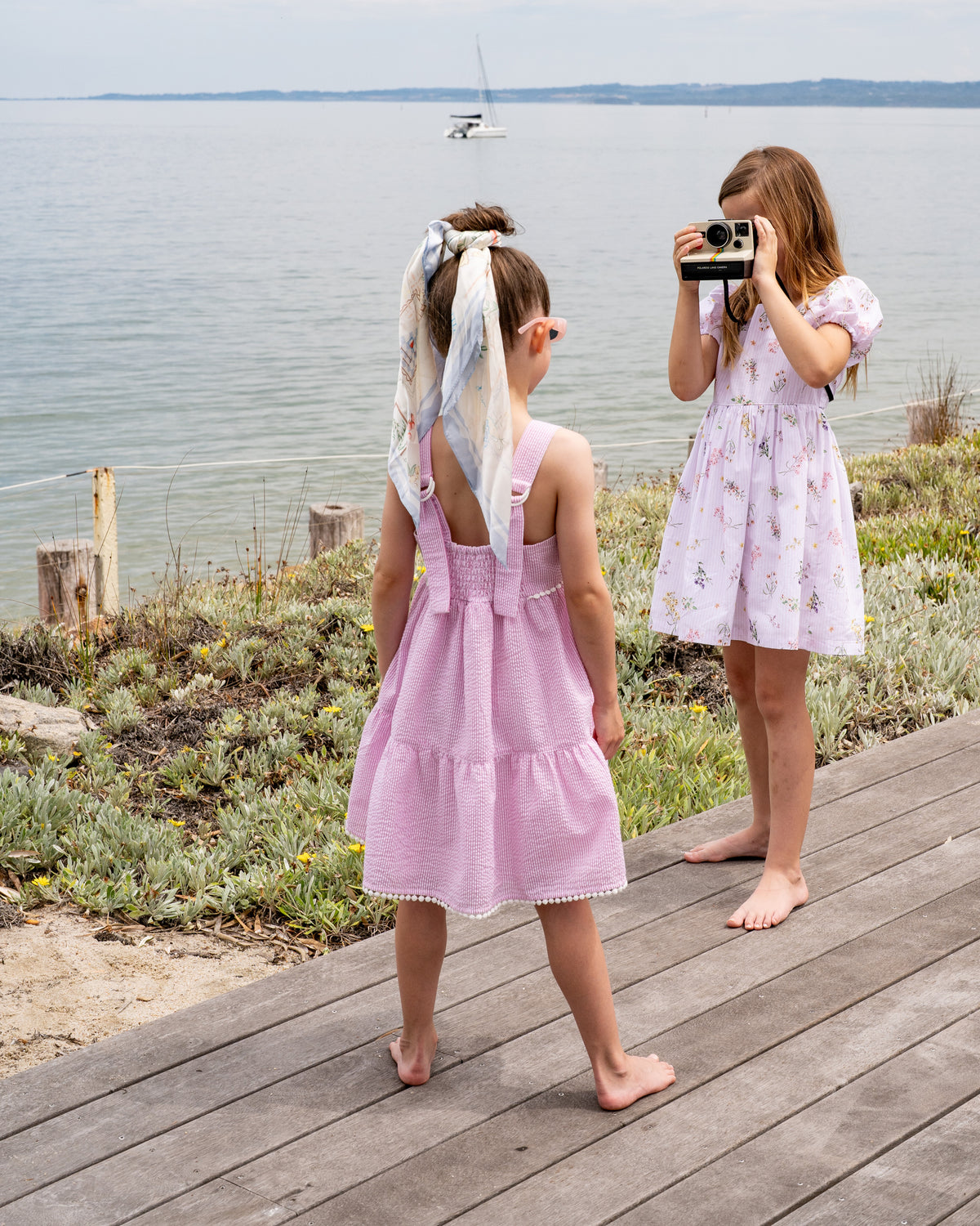 Pink Stripe Resort Sundress