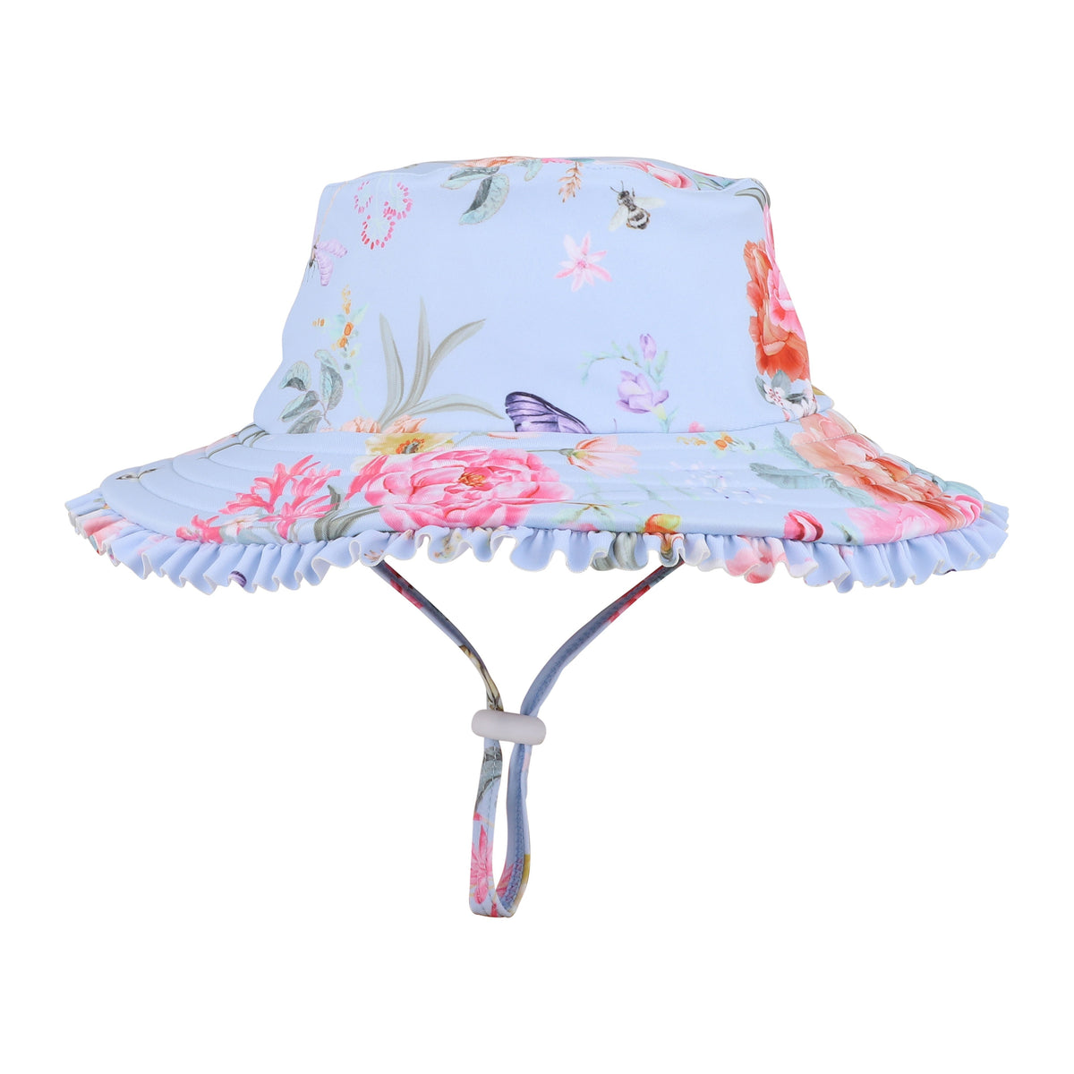 BIANCA BLUE SWIM SUNHAT