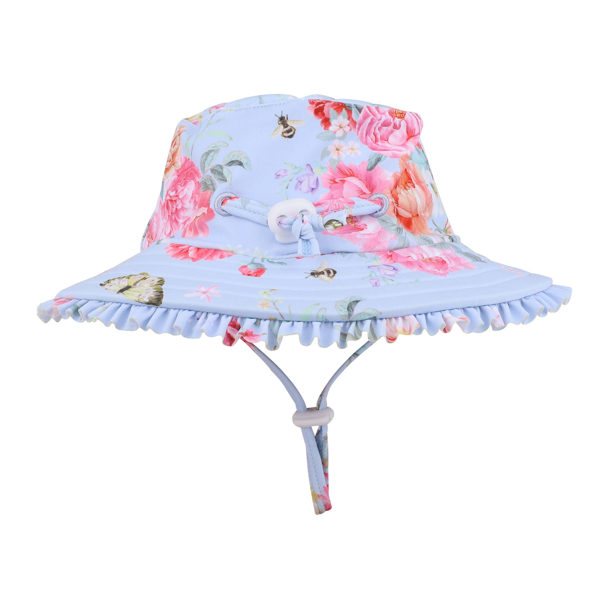 BIANCA BLUE SWIM SUNHAT