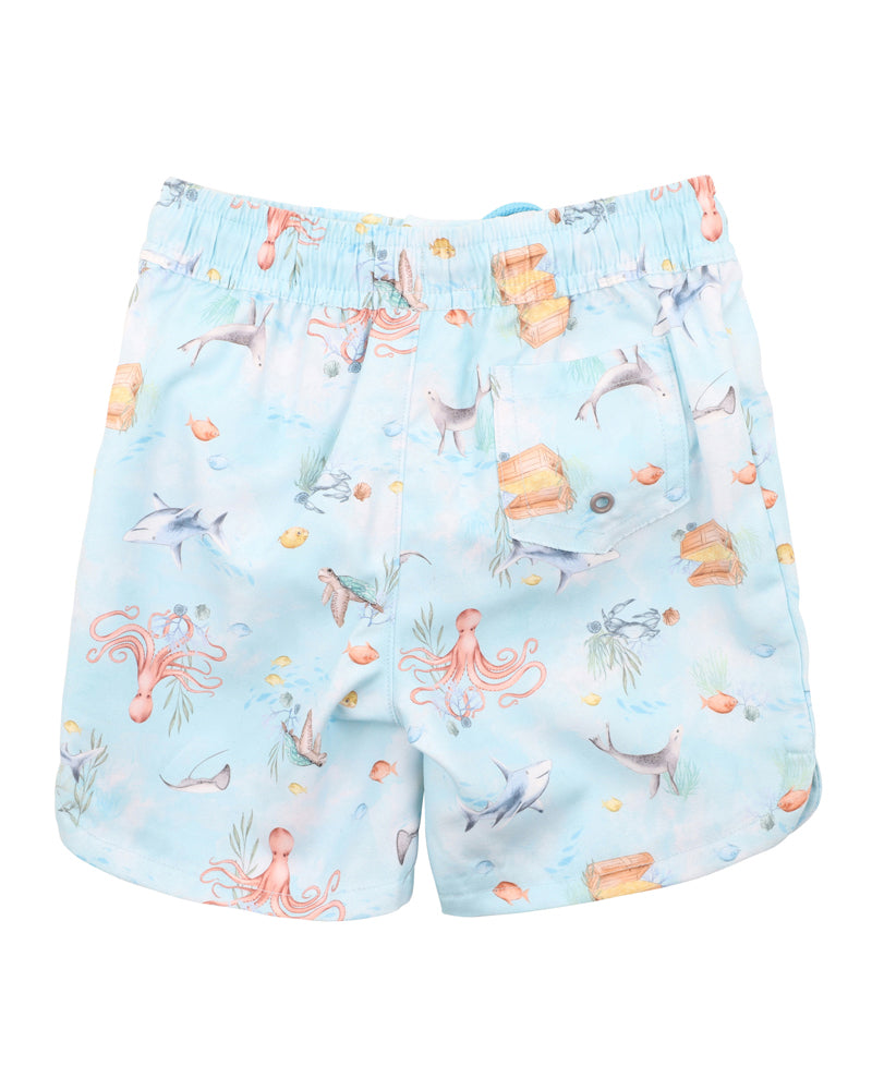 Flinn Print Boardshorts | 3-7