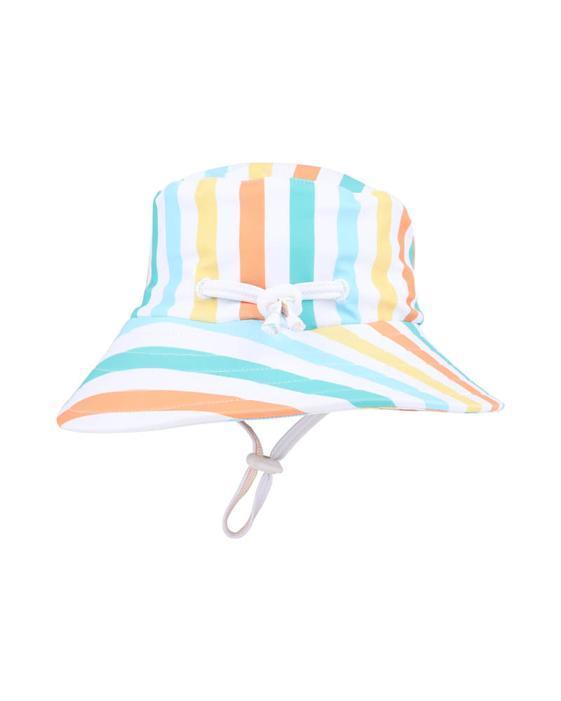 Luca Stripe Swim Hat