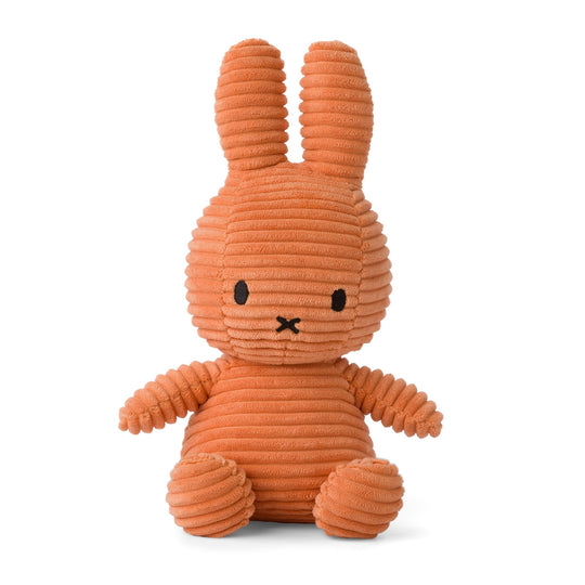 Miffy ECO Sitting Corduroy | Pumpkin | 23cm