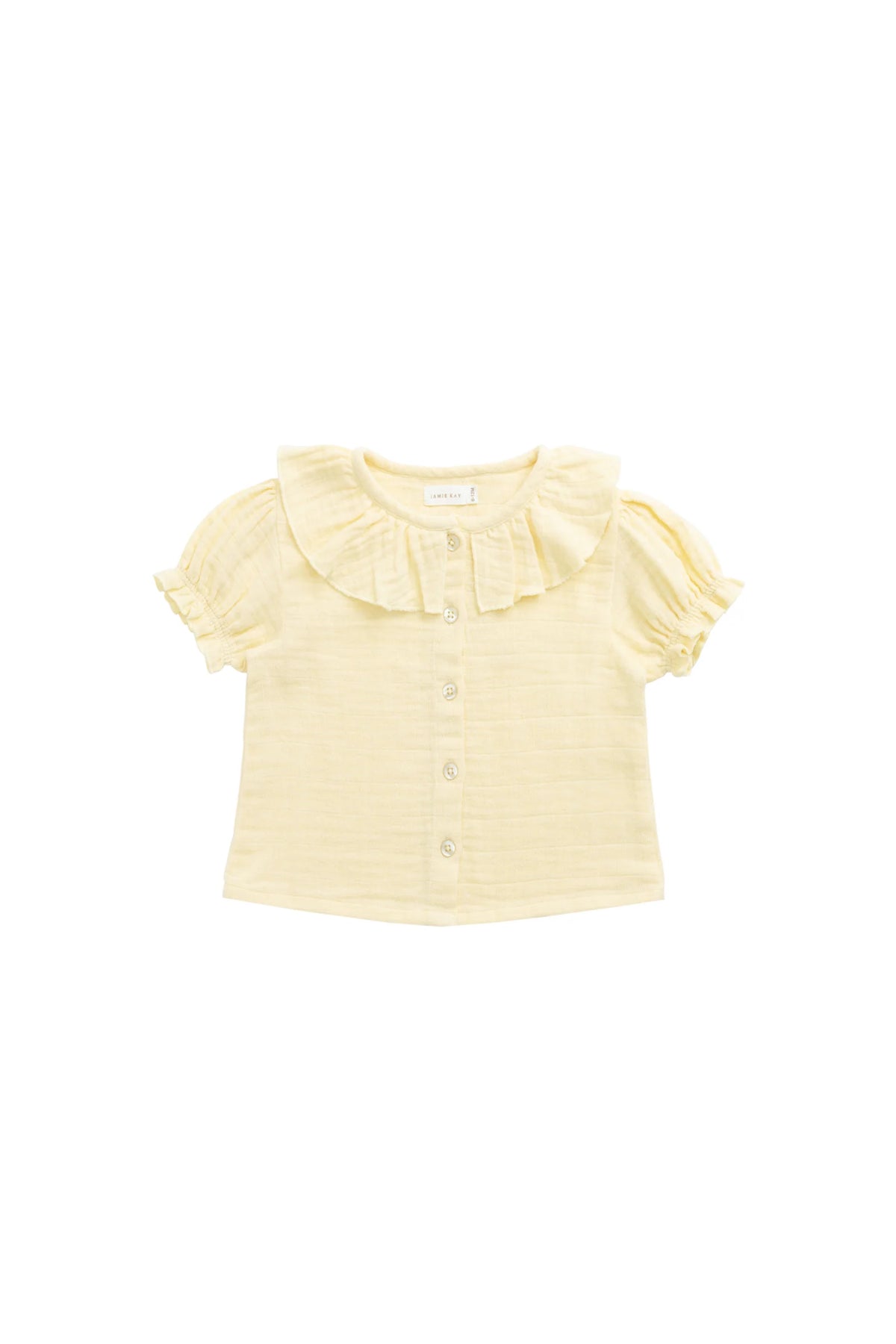Organic Cotton Muslin Alora Top | Sunshine