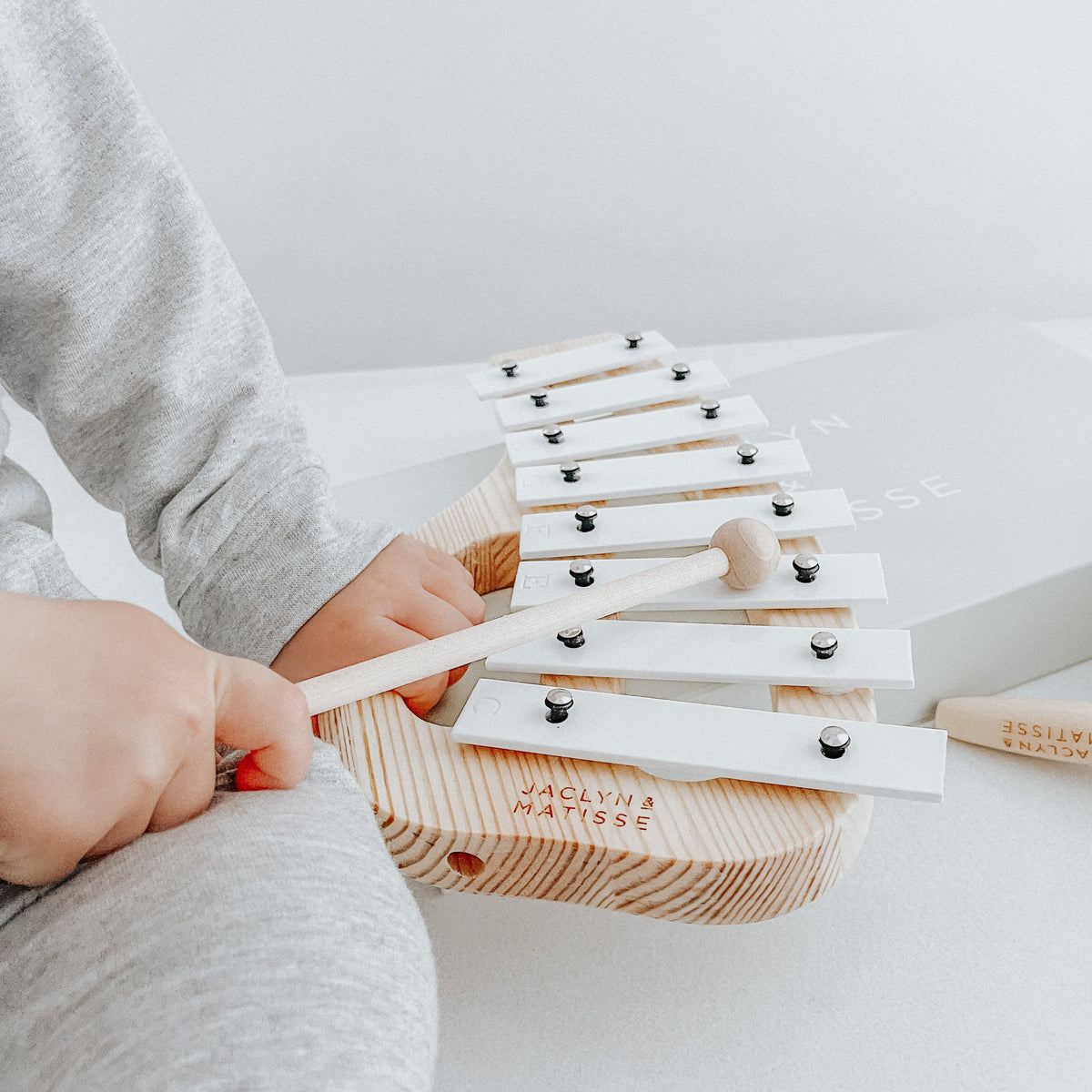 Jaclyn & Matisse | Wooden Xylophone