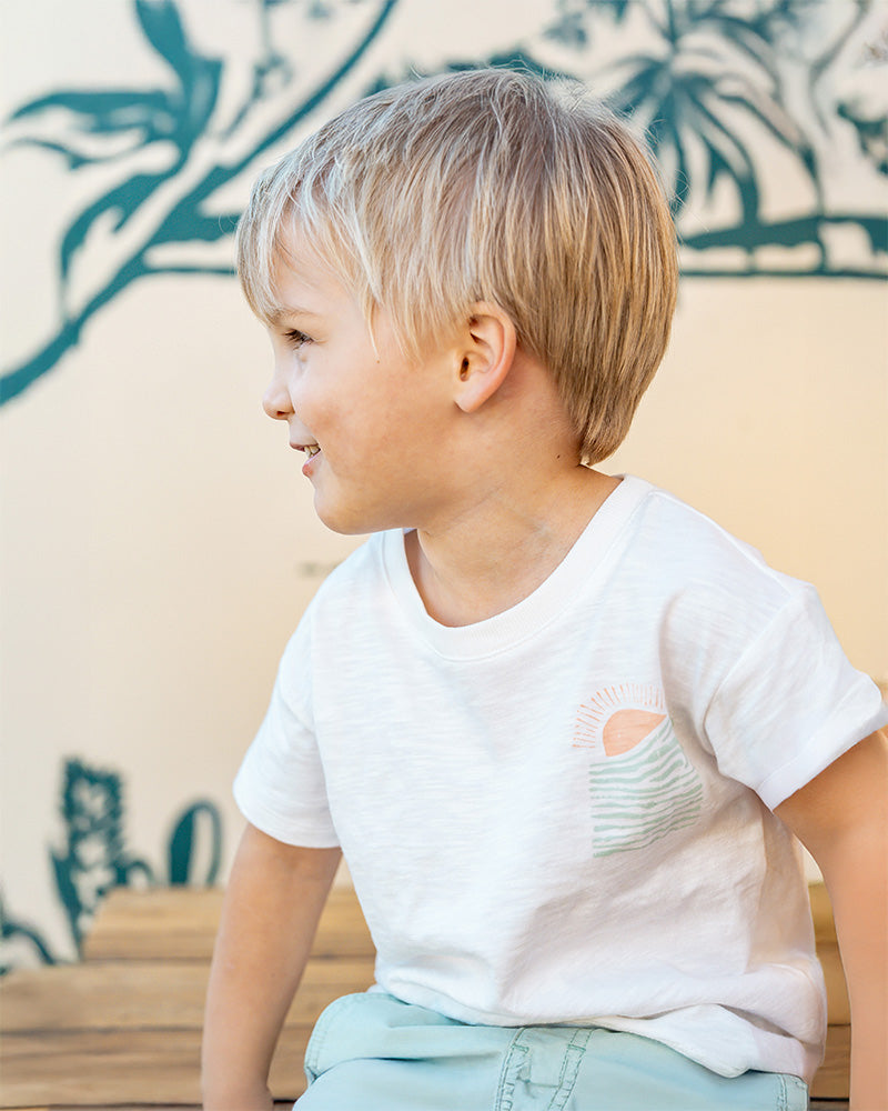 Surfs Up Save the Ocean Tee | 3-7