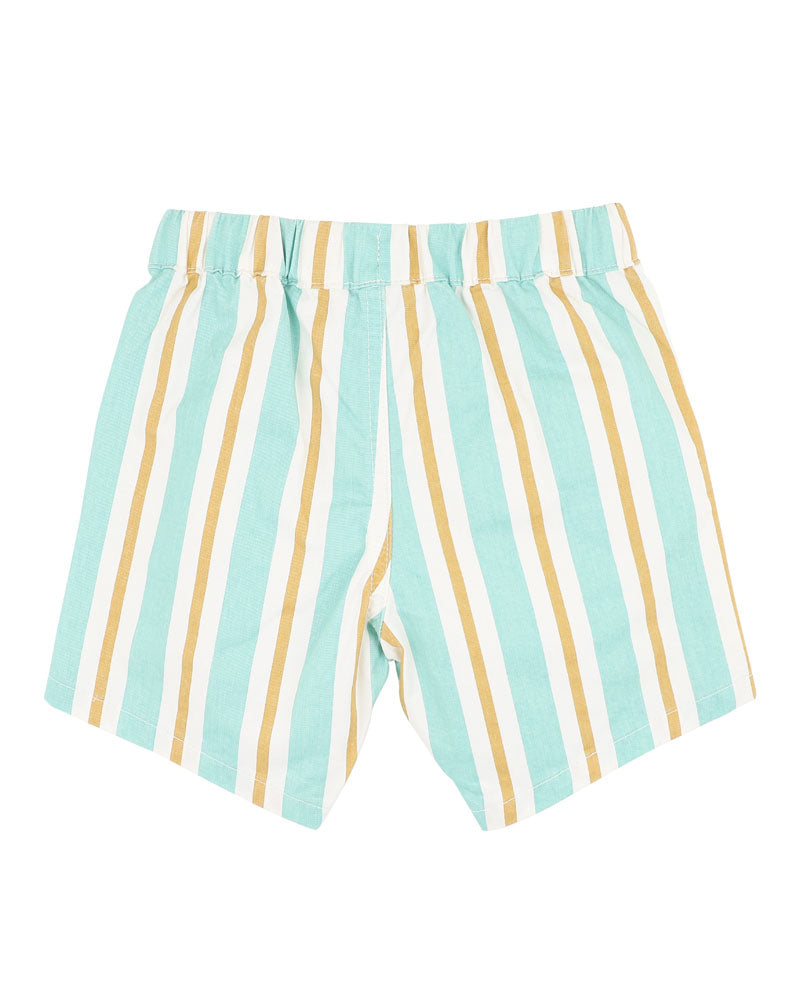 Surfs Up Stripe Shorts | 3-7