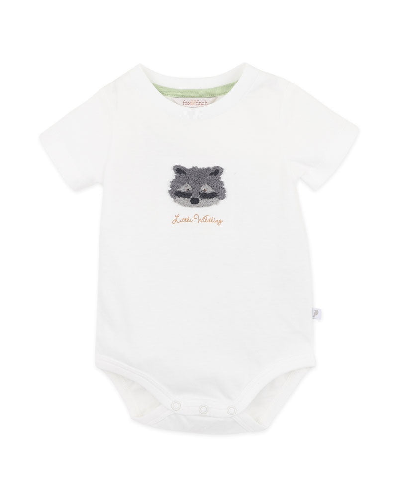 Wildlings Racoon Bodysuit