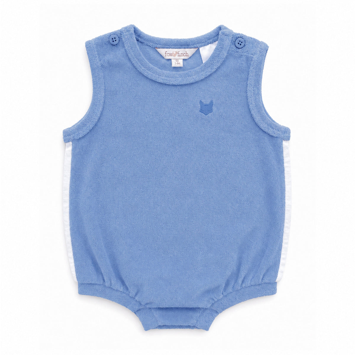 HAVANA ORGANIC TERRY STRIPE BODYSUIT