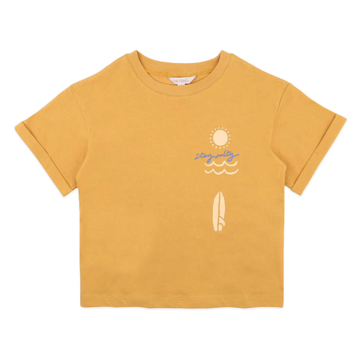 HAVANA STAY SALTY ORGANIC TEE 3-7Y