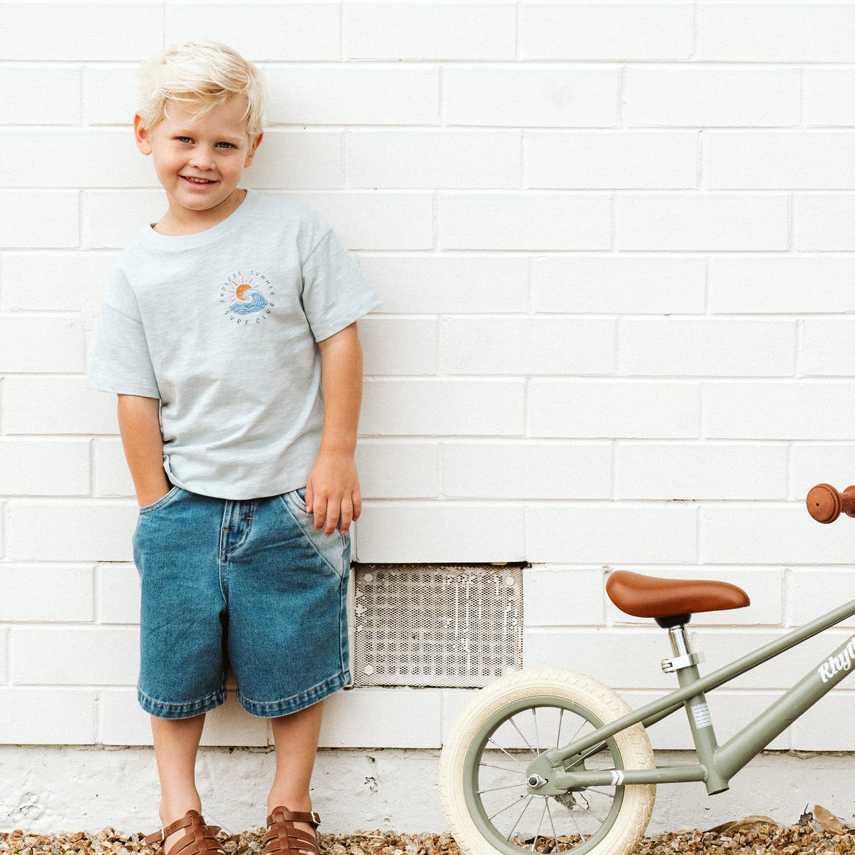 HAVANA ORGANIC SURF CLUB TEE 3-7Y