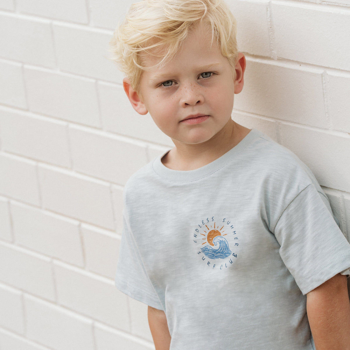 HAVANA ORGANIC SURF CLUB TEE 3-7Y