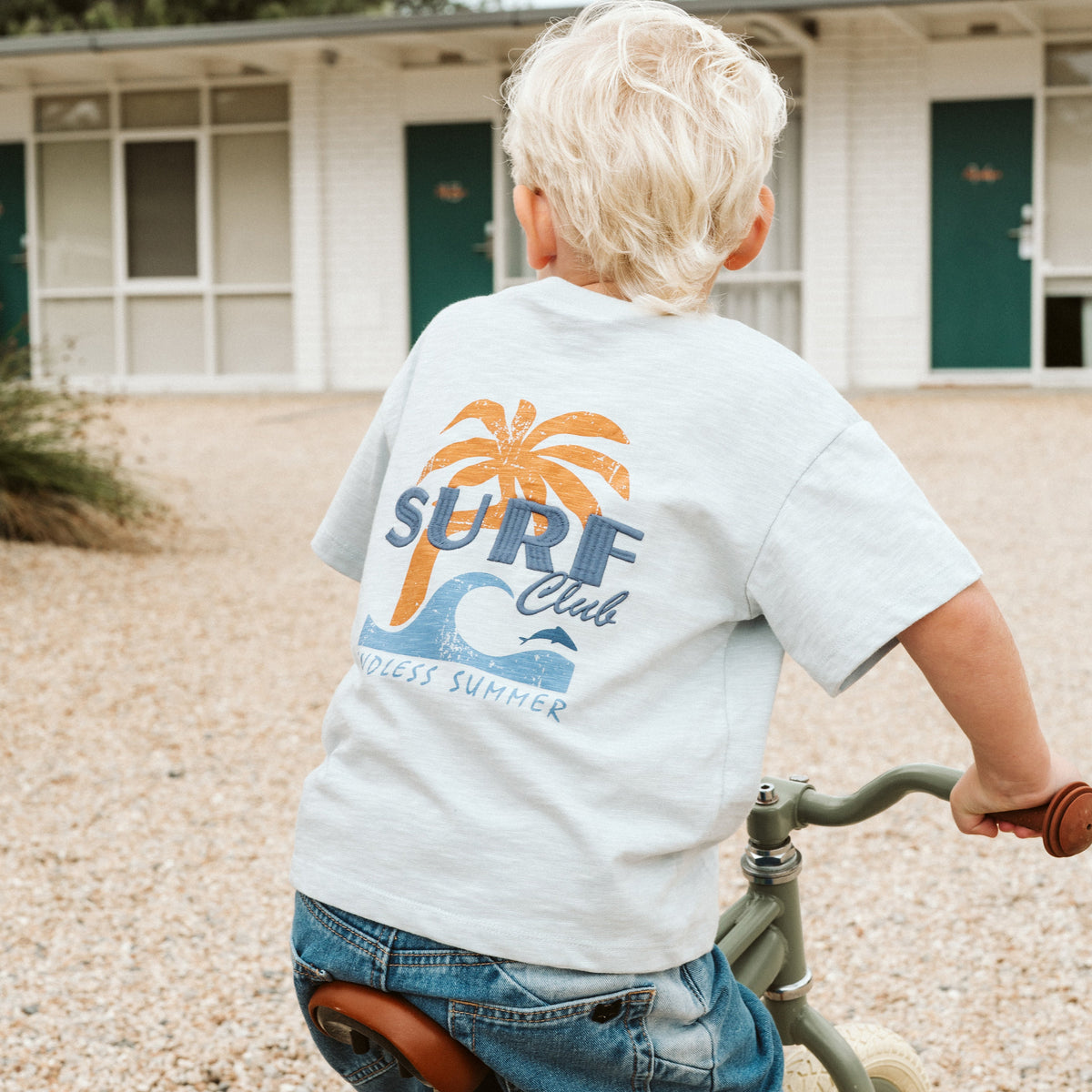 HAVANA ORGANIC SURF CLUB TEE 3-7Y