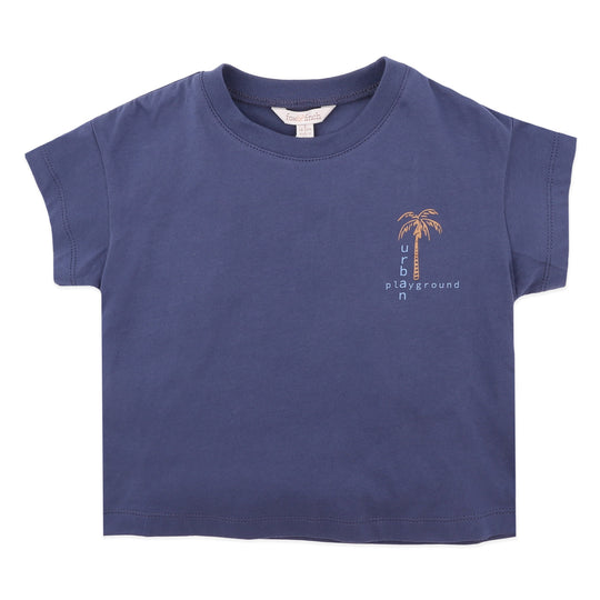 CASABLANCA ORGANIC PALM TEE 3-7Y