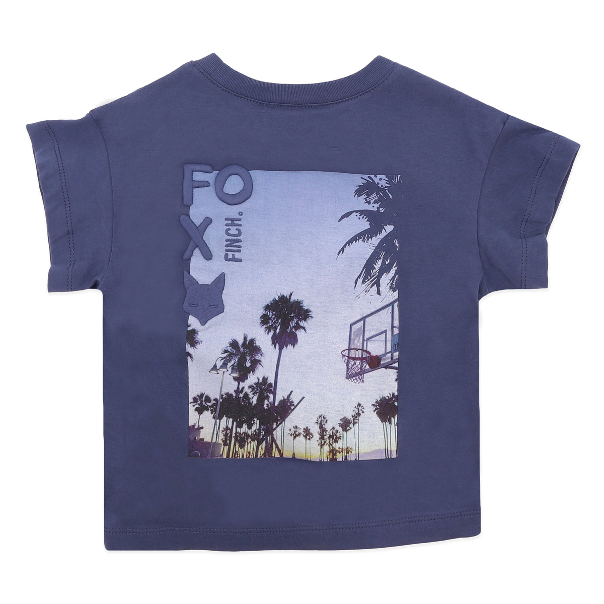 CASABLANCA ORGANIC PALM TEE 3-7Y