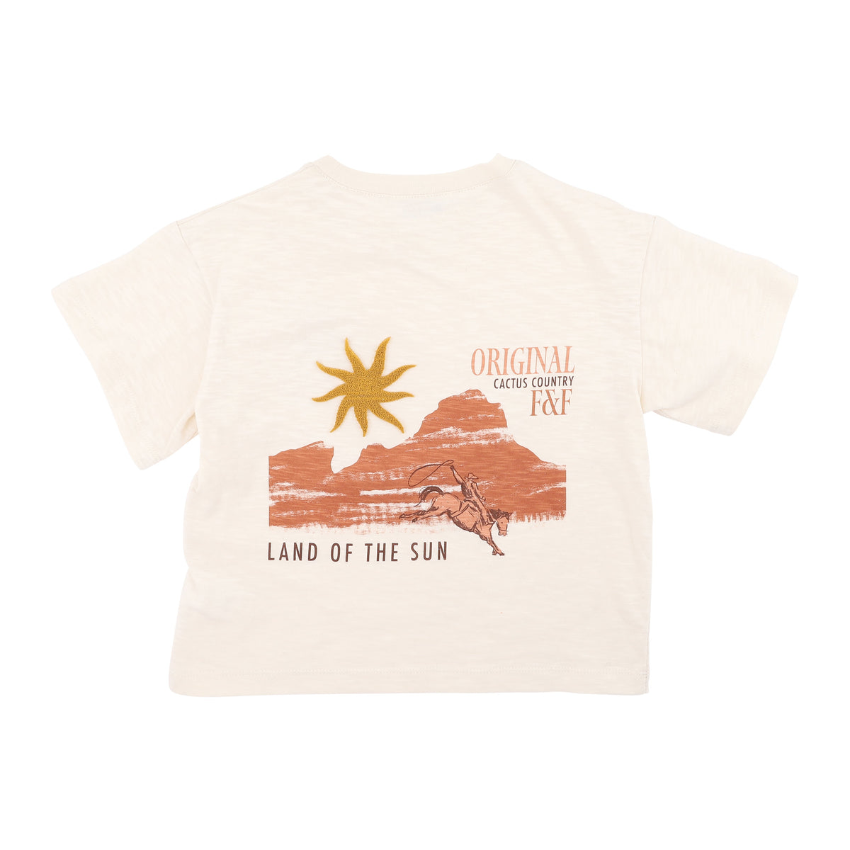 PHOENIX ORGANIC LAND OF THE SUN TEE 3-7Y