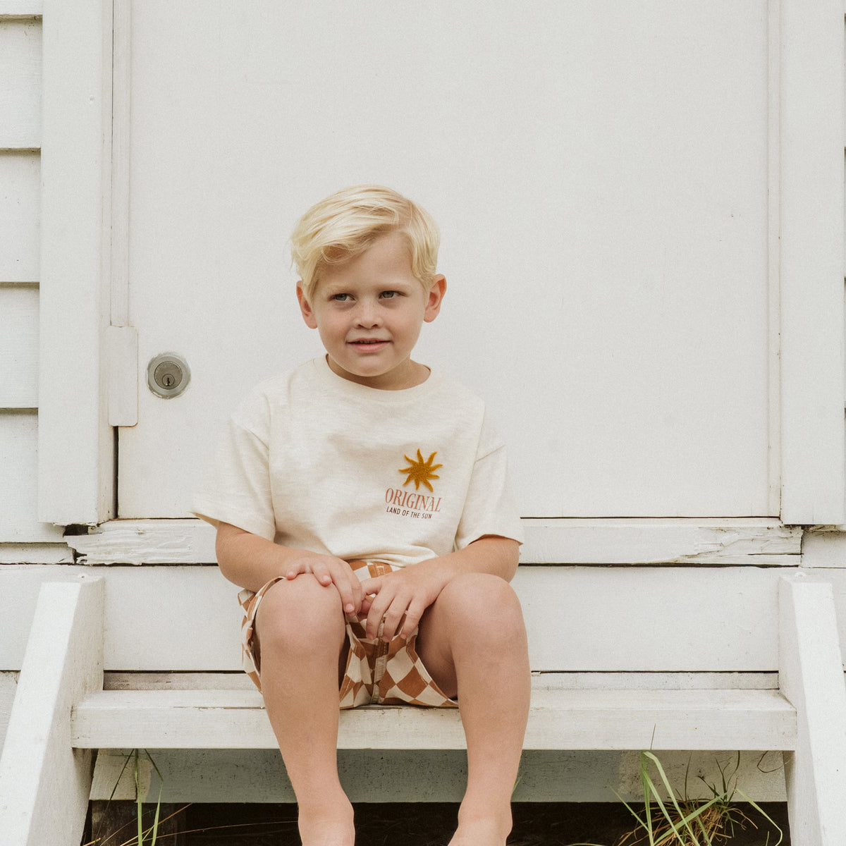 PHOENIX ORGANIC LAND OF THE SUN TEE 3-7Y