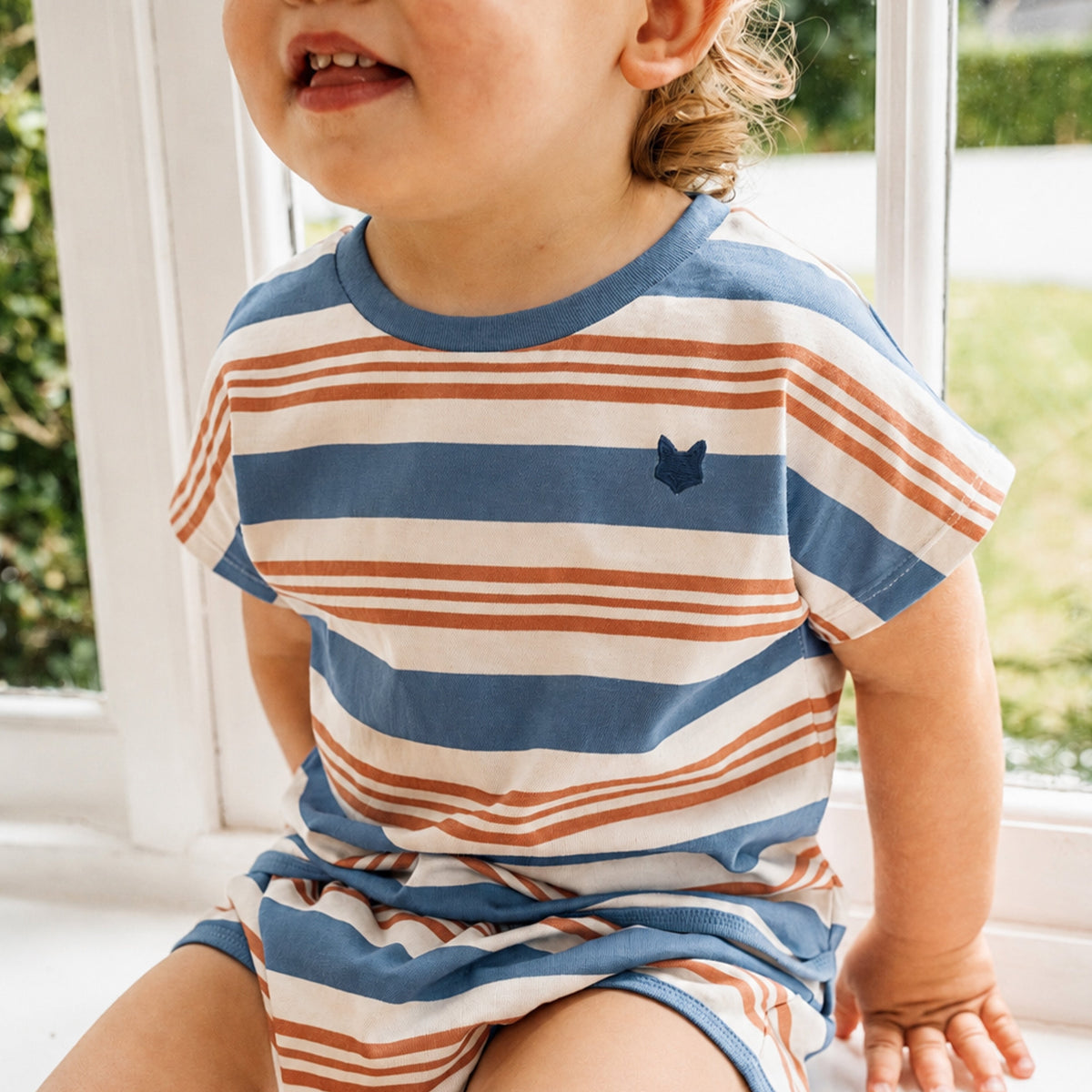 PHOENIX STRIPE TEE