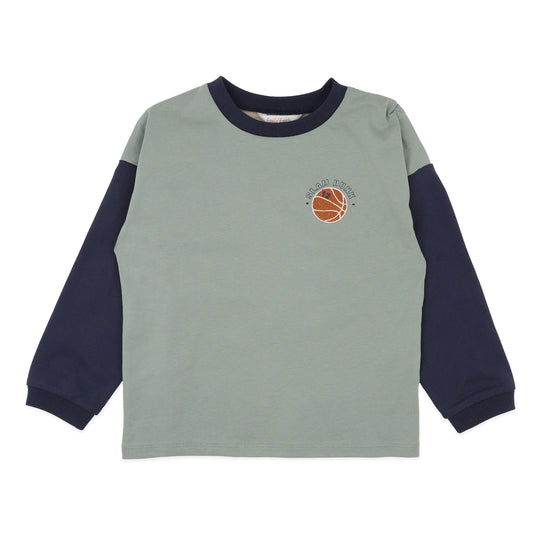 WILD SIDE BASKETBALL LS TEE | 3-7 YRS