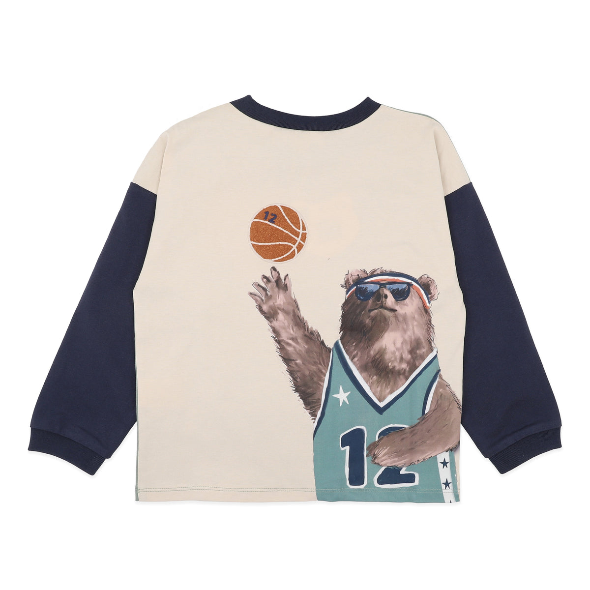 WILD SIDE BASKETBALL LS TEE | 3-7 YRS