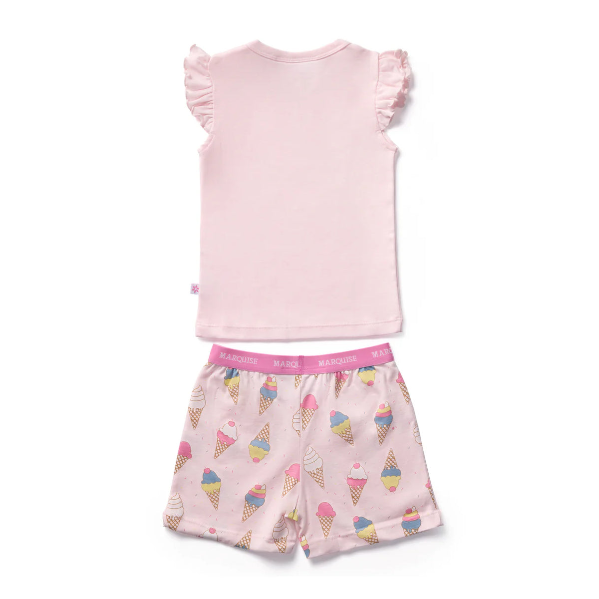 Ice Cream Frill Sleeve Pyjamas
