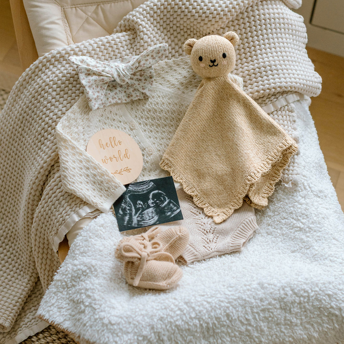 Baby bear lovey  | Honey