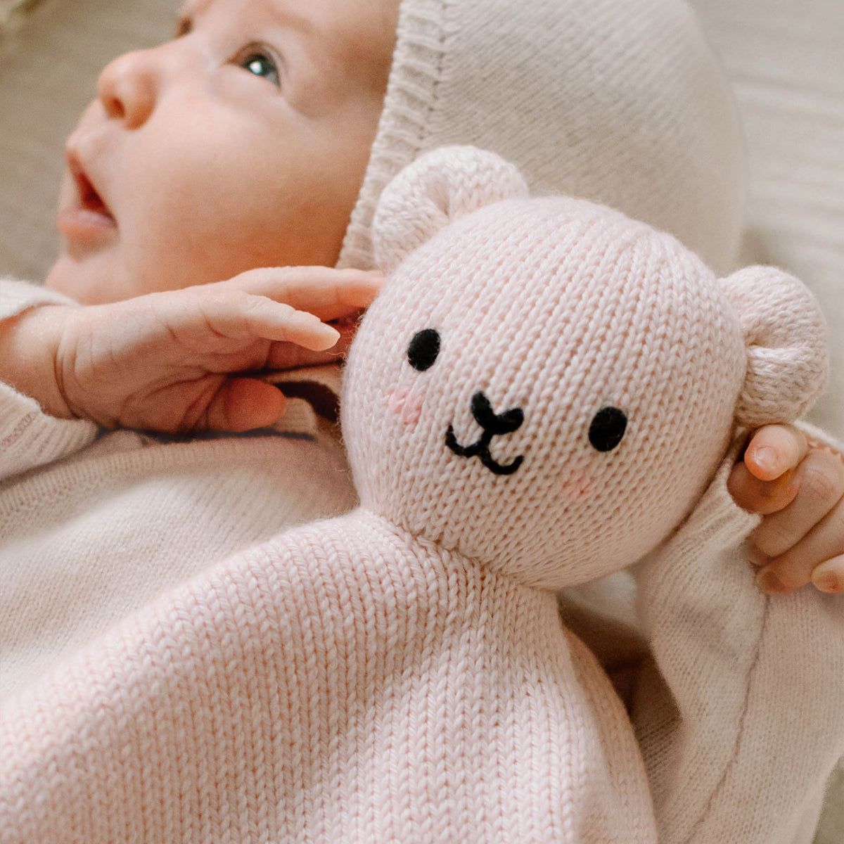 Baby bear lovey  | Blush