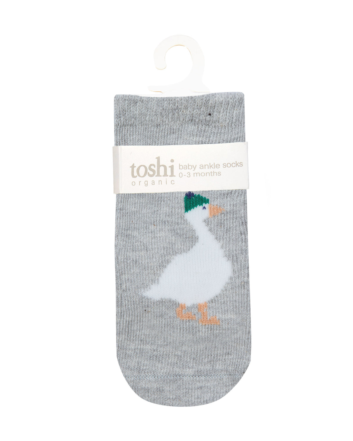Organic Socks Ankle Jacquard | Lucie Goosie