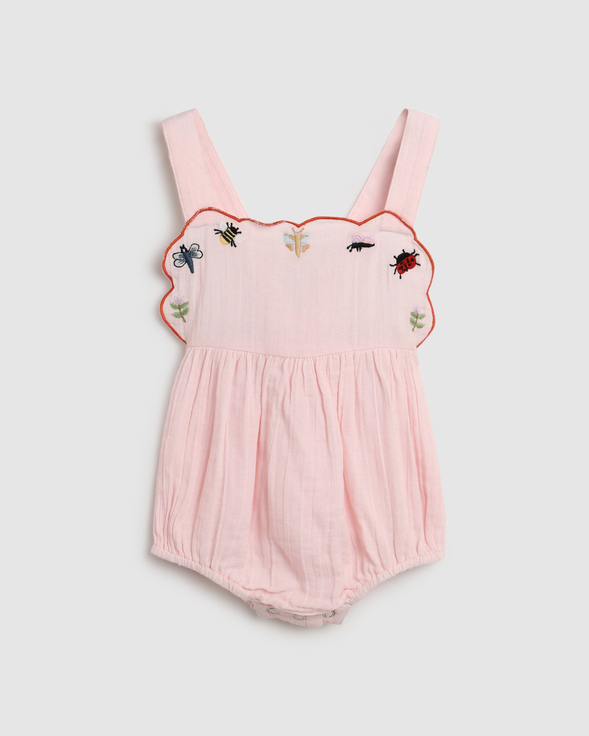 Gia Playsuit | Petal Pink