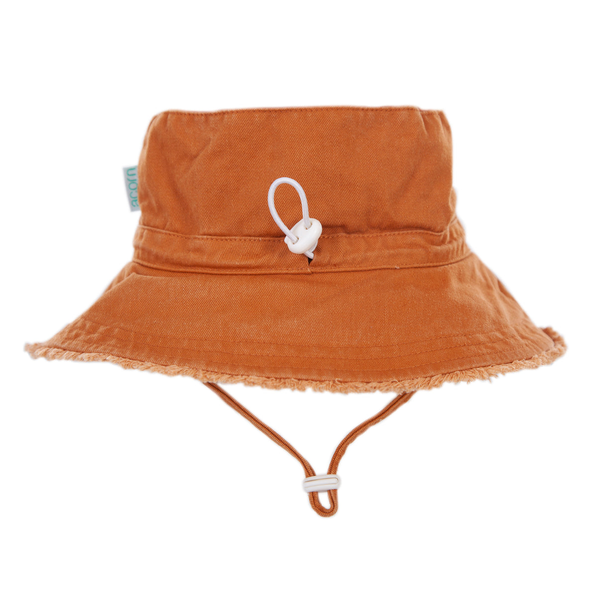 Chestnut Frayed Bucket Hat Chestnut