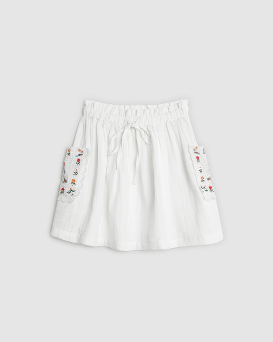 Laura Skirt | White