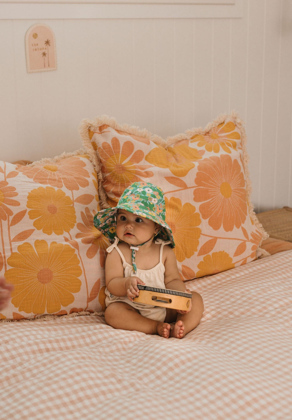 Eden Wide Brim Infant Hat