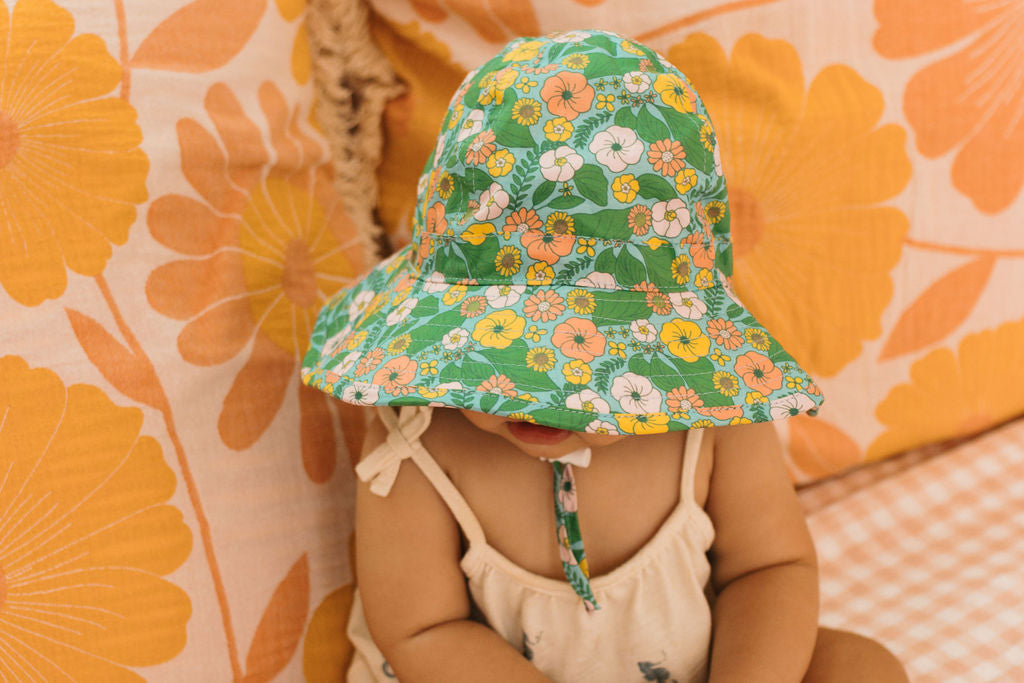 Eden Wide Brim Infant Hat