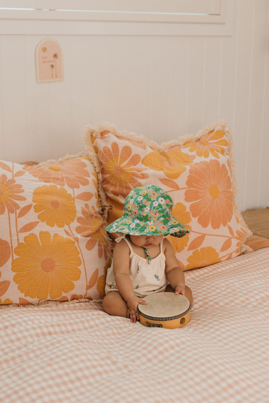 Eden Wide Brim Infant Hat